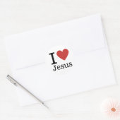 I ❤️ Love Jesus Stickers (Envelop)