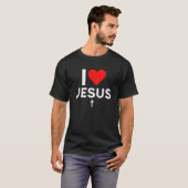 I Love Jesus T-shirt (Voorkant volledig)