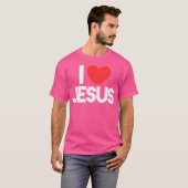 I Love Jesus T-shirt (Voorkant volledig)