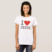 I Love Jesus T-shirt (Voorkant volledig)