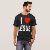 I Love Jesus T-shirt (Voorkant volledig)
