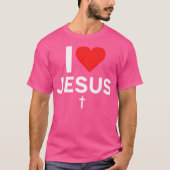 I Love Jesus T-shirt (Voorkant)