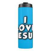 I Love Jesus Thermosbeker (Voorkant)