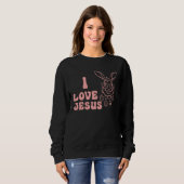 I love Jesus Trui (Voorkant volledig)