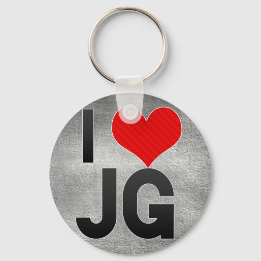 I Love JG Sleutelhanger (Voorkant)