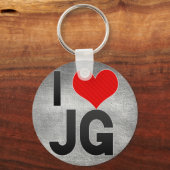 I Love JG Sleutelhanger (Voorkant)