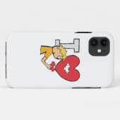 I Love Jigzaag Puzzles Case-Mate iPhone Case (Achterkant (horizontaal))