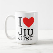 I love Jiu jitsu Koffiemok (Links)