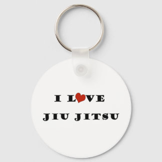 I Love Jiu Jitsu.png Sleutelhanger