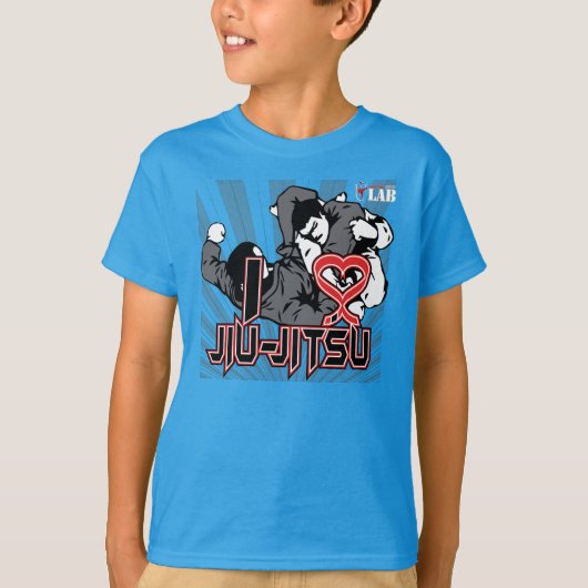 I Love Jiu-Jitsu T-shirt (Voorkant)