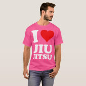 I Love Jiu Jitsu T-shirt (Voorkant volledig)