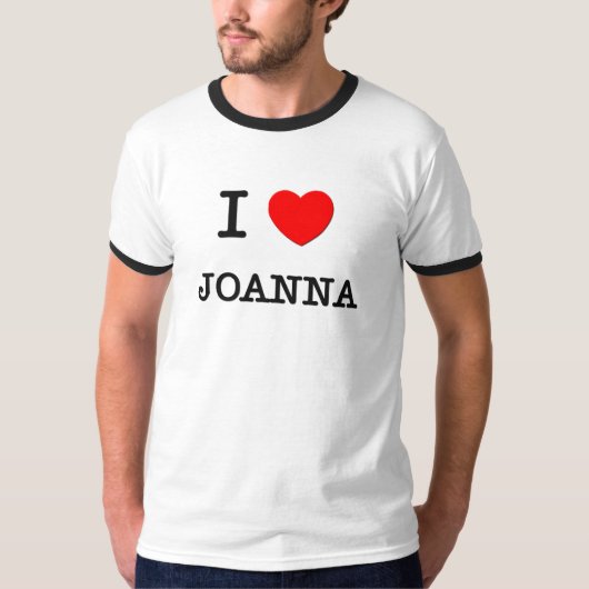 I Love Joanna T-shirt (Voorkant)