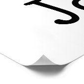 I Love Joanne Poster (Hoek)