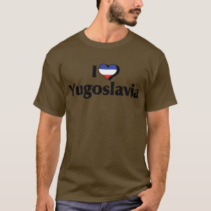 I Love Joegoslavië Flag Shirt