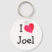 I Love Joel Sleutelhanger (Voorkant)