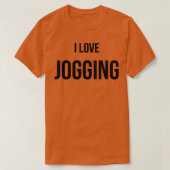 I Love Jogging 5 T-shirt (Design voorkant)