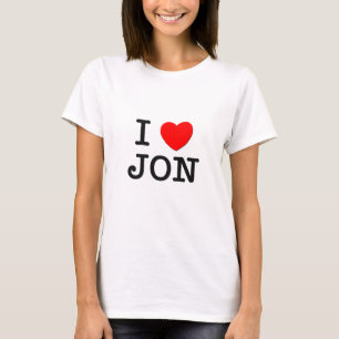 I Love Jon T-shirt