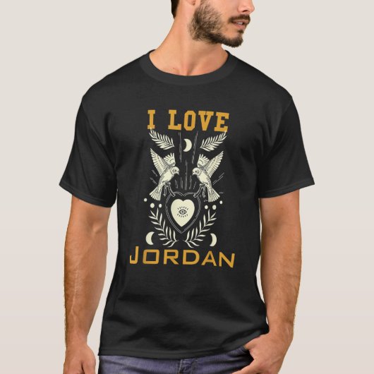 I love Jordan T-shirt (Voorkant)