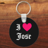 I Love Jose Sleutelhanger (Voorkant)
