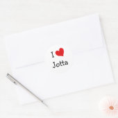 I Love Jotta Ronde Sticker (Envelop)