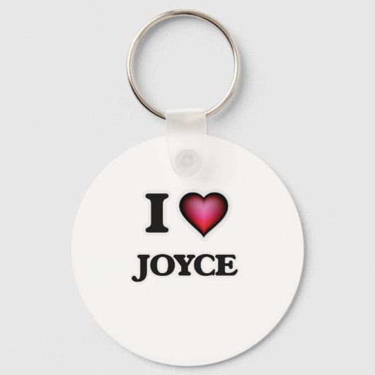 I Love Joyce Sleutelhanger (Voorkant)