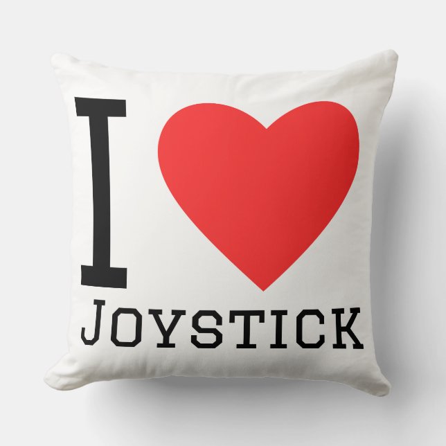 I love joystick  kussen (Voorkant)