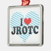 I Love JROTC Metalen Ornament (Links)