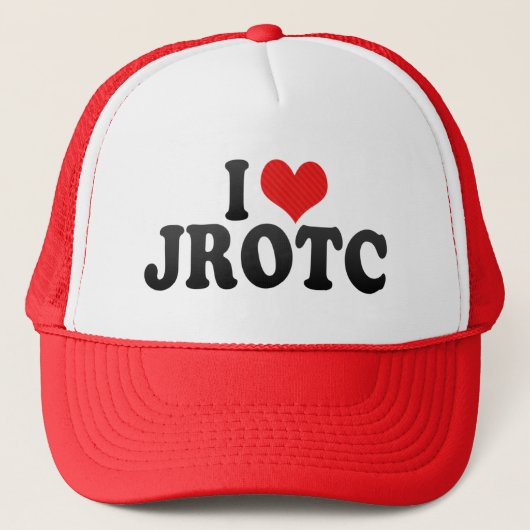 I Love JROTC Trucker Pet (Voorkant)