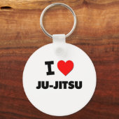 I Love Ju-Jitsu Sleutelhanger (Voorkant)