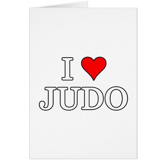 I Love Judo (Voorkant)