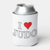 I Love Judo Blikjeskoeler (Blikje Voorkant)