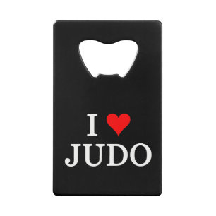 I Love Judo Creditkaart Flessenopener