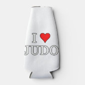 I Love Judo Flesjeskoeler (Voorkant)