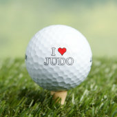I Love Judo Golfballen (Insitu Shirt)