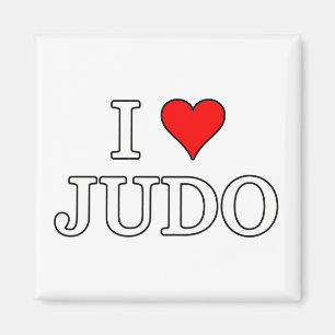 I Love Judo Magneet