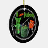 I Love Juice sjabloon 100+ items Keramisch Ornament (Rechts)