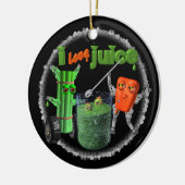 I Love Juice sjabloon 100+ items Keramisch Ornament (Links)