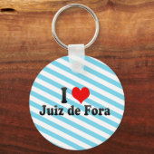 I Love Juiz de Fora, Brazilië Sleutelhanger (Voorkant)