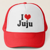 I Love Juju Trucker Pet (Voorkant)