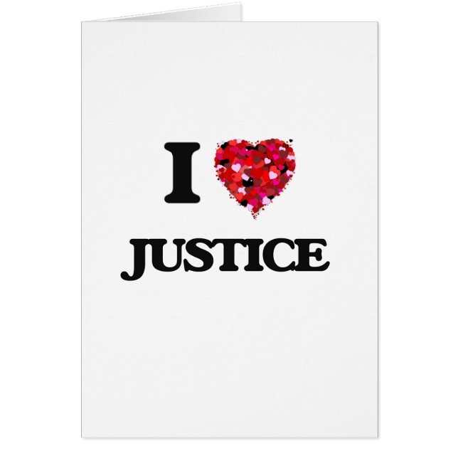 I Love Justice (Voorkant)