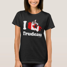 I Love Justin Trudeau T-shirt