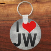 I Love JW Sleutelhanger (Voorkant)