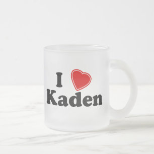 I Love Kaden Matglas Koffiemok