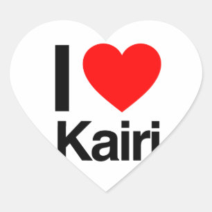 i love kairi hart sticker