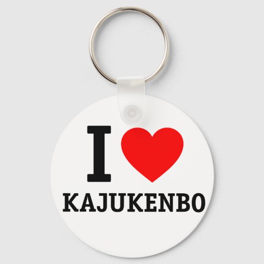 I Love Kajukenbo Sleutelhanger (Voorkant)