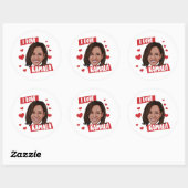 I Love Kamala Harris 2020 Ronde Sticker (Vel)