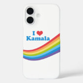 I Love Kamala Harris Cute Rainbow Political Case-Mate iPhone Case (Achterkant)