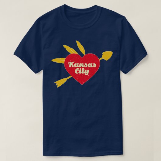  I Love Kansas City T-shirt (Design voorkant)
