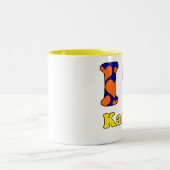 I love Kansas Tweekleurige Koffiemok (Center)