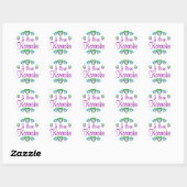 I Love Karaoke Ronde Sticker (Vel)